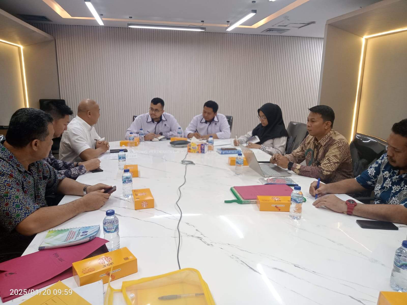 DISPERINAKER Kab. Bangka Barat Melakukan Audiensi RPTKA/IMTA Lokasi Kerja Wilayah Kab. Bangka Barat di Dirjen BINAPENTA dan PKK Kementerian Tenaga Kerja